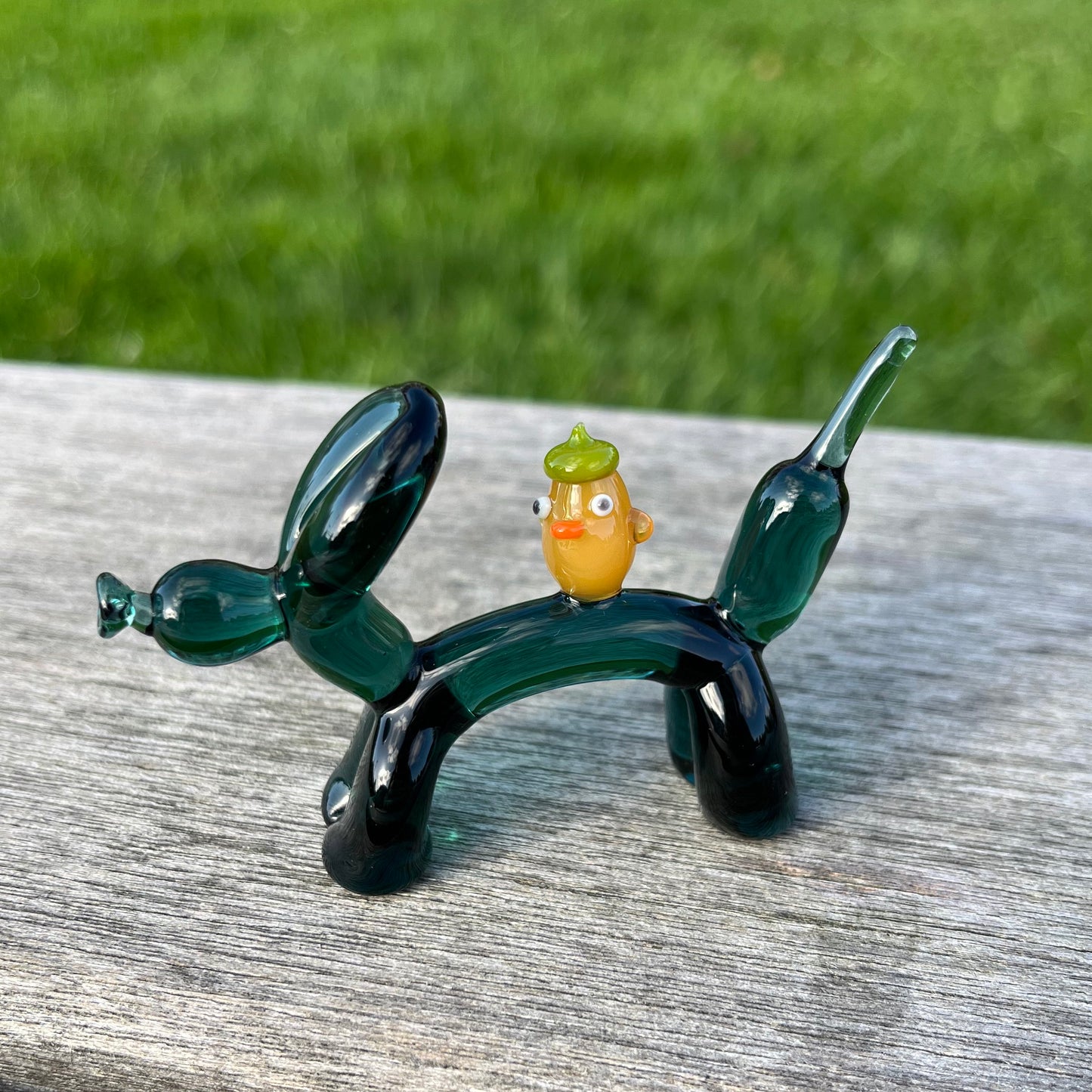 Swan Glass x Jackie's Glass Collab: Balloon Dogs with Ducks