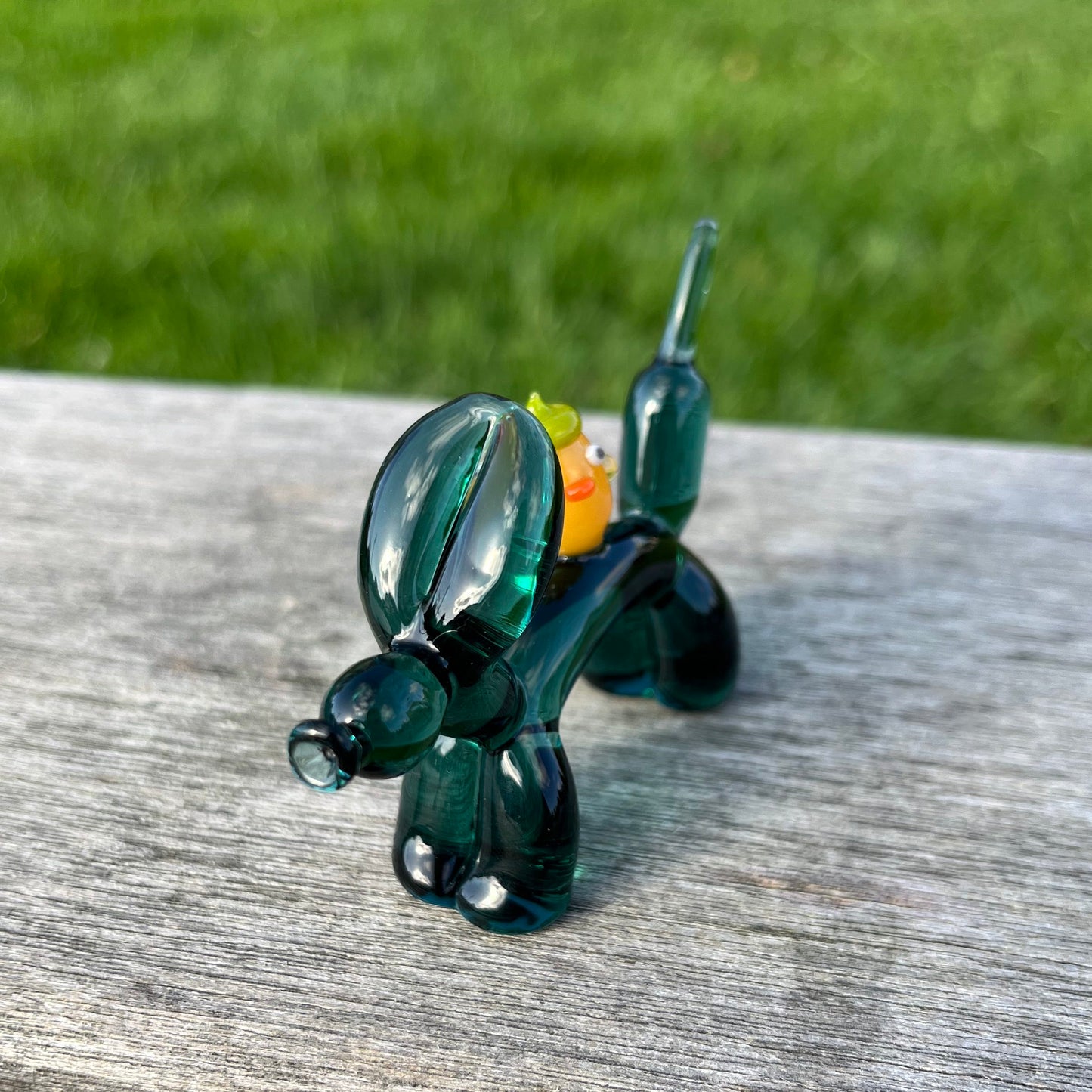 Swan Glass x Jackie's Glass Collab: Balloon Dogs with Ducks