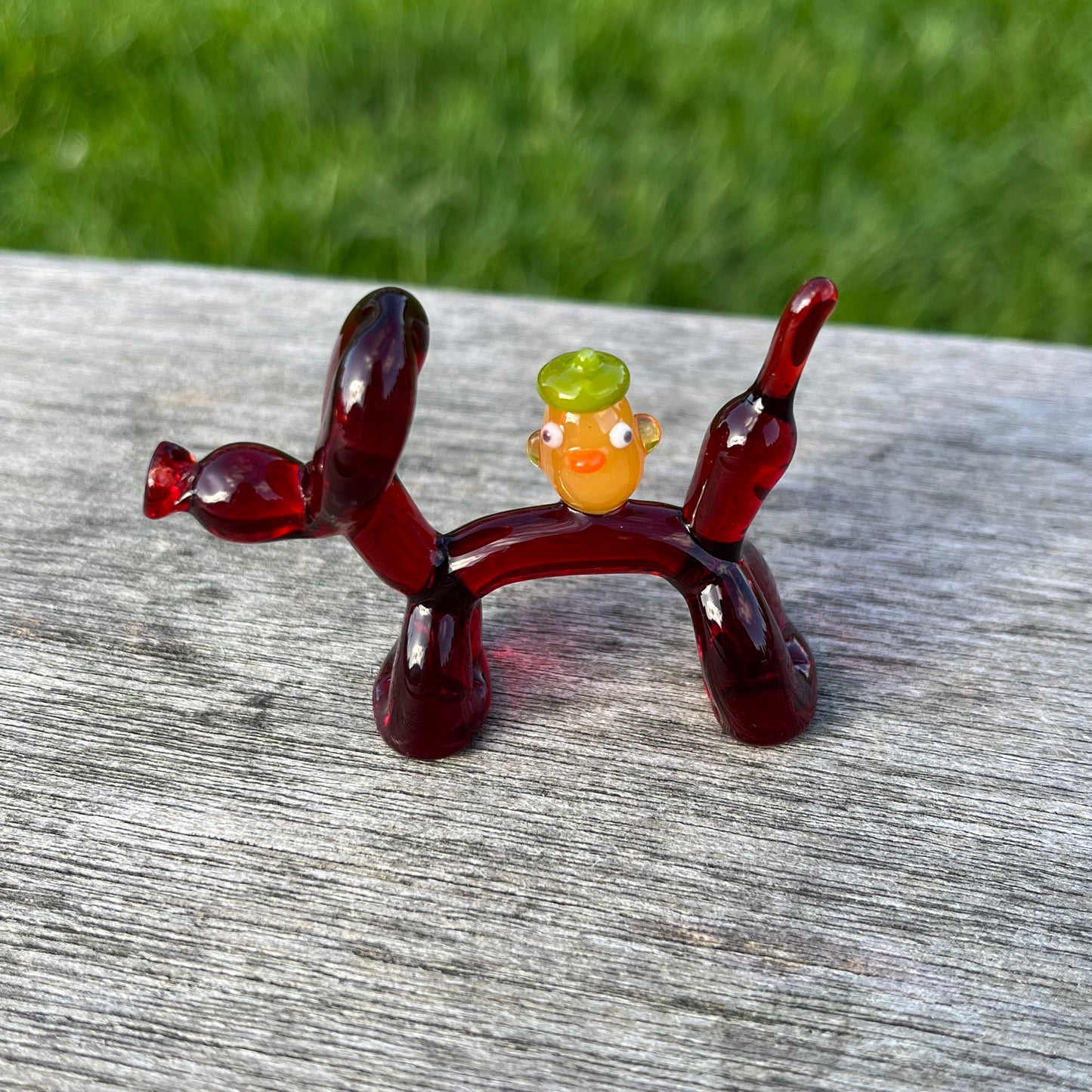 Swan Glass x Jackie's Glass Collab: Balloon Dogs with Ducks