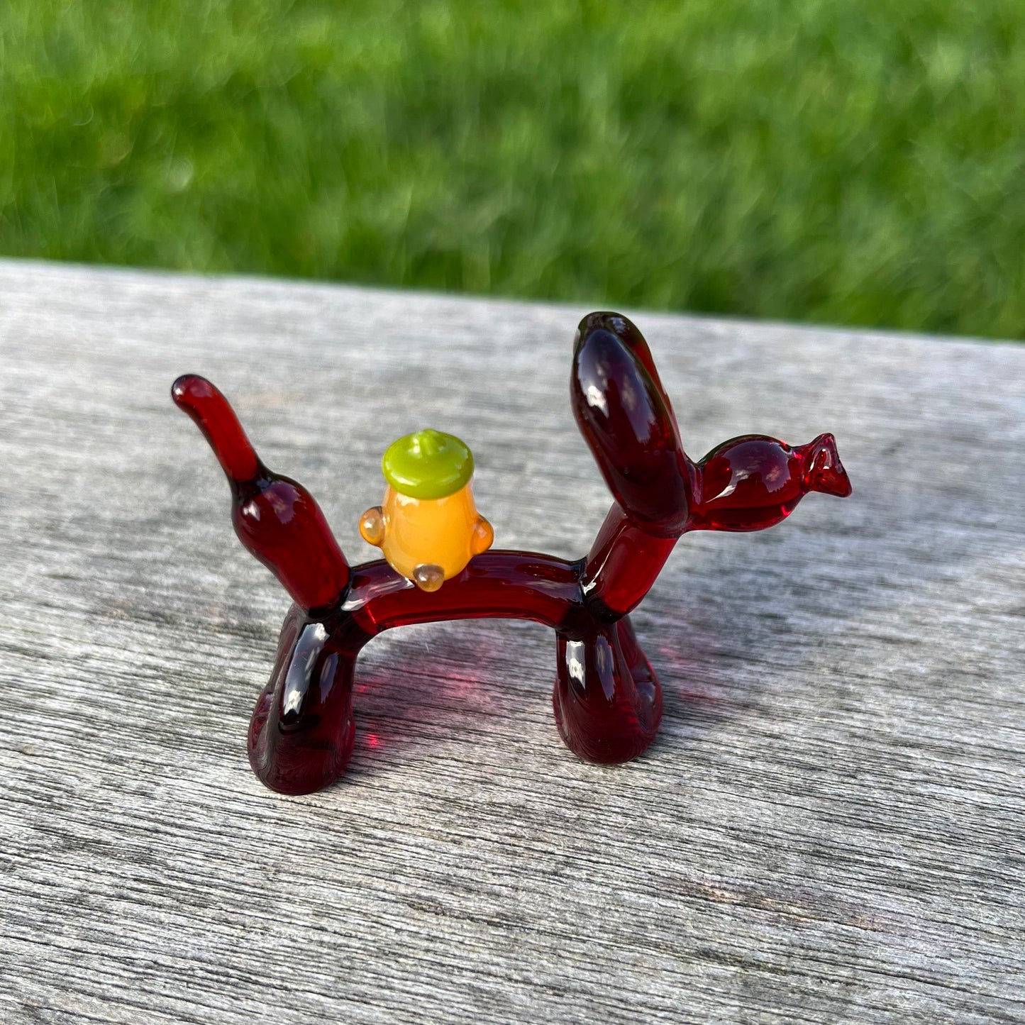 Swan Glass x Jackie's Glass Collab: Balloon Dogs with Ducks