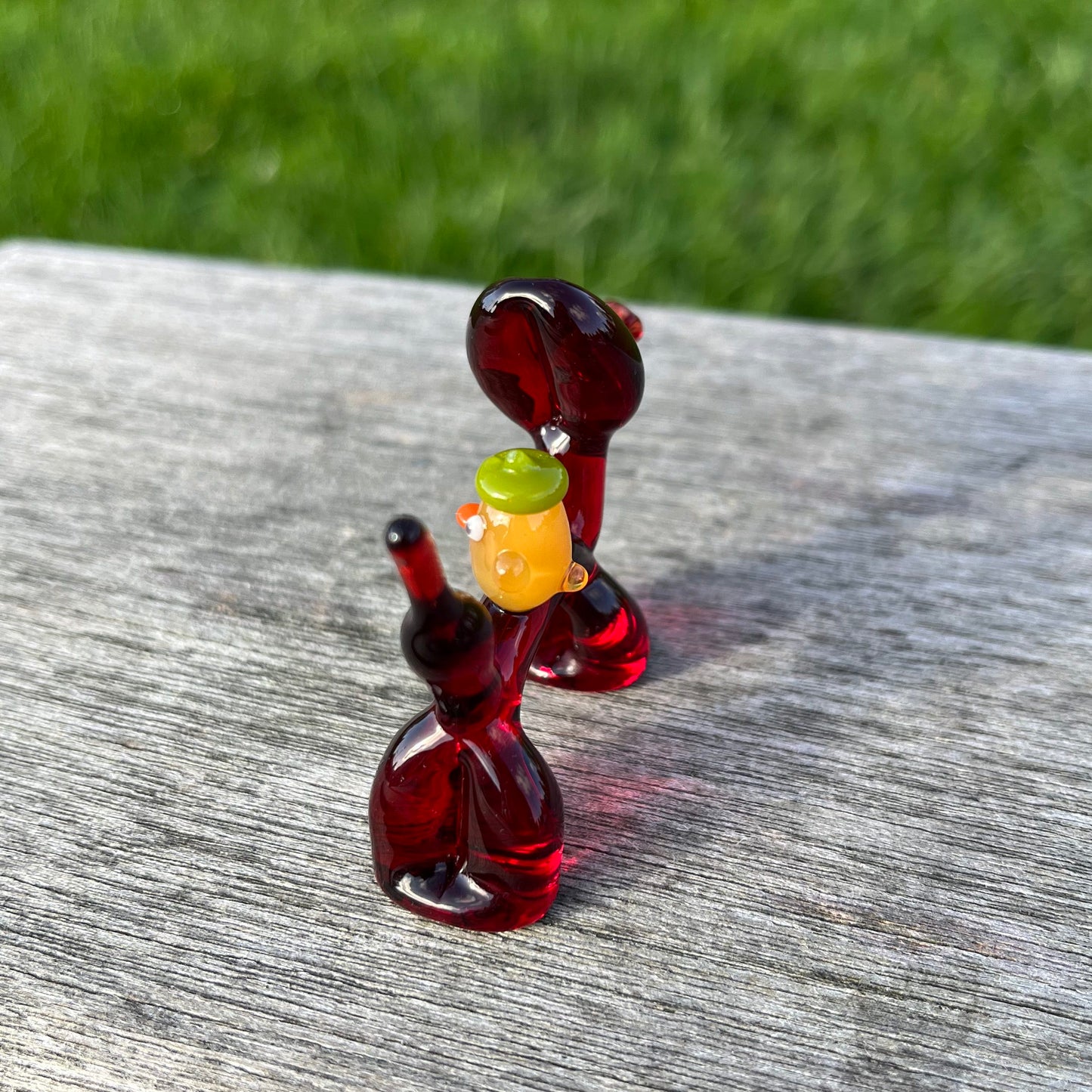 Swan Glass x Jackie's Glass Collab: Balloon Dogs with Ducks