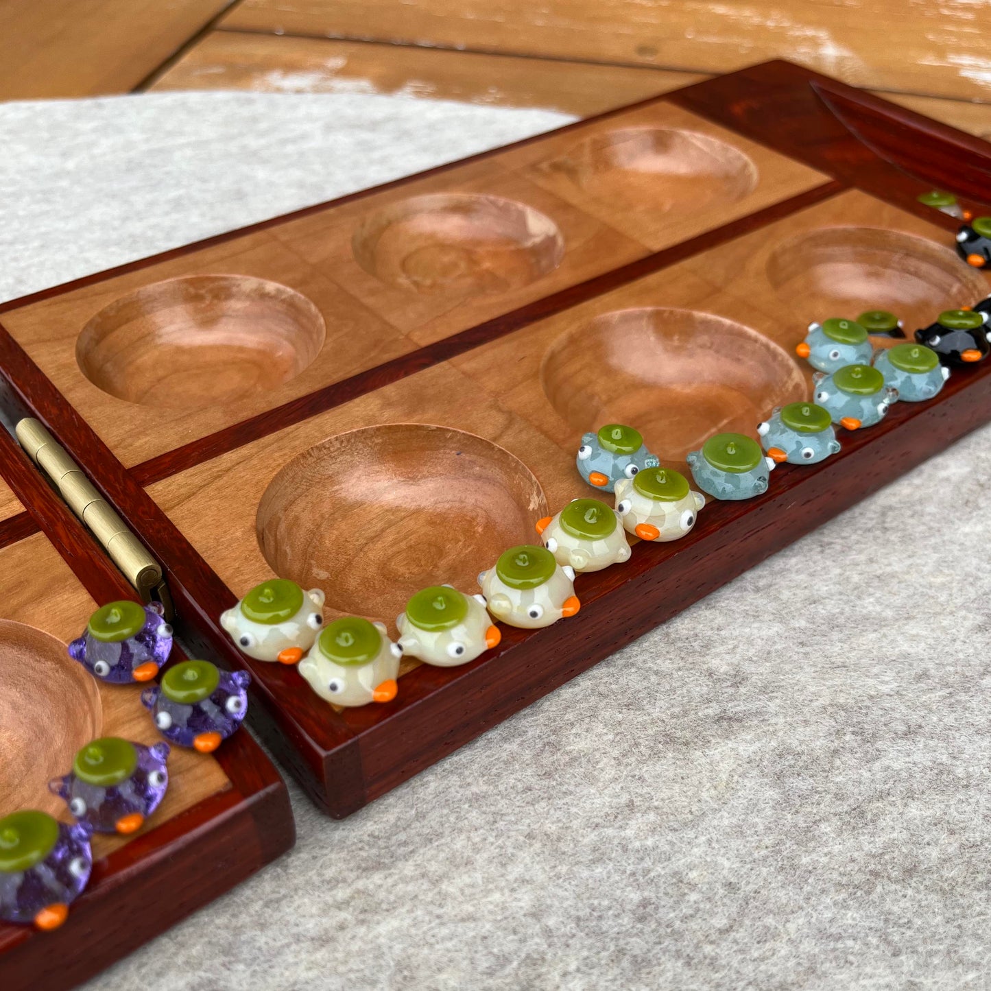 Commission for Melissa: Mancala ducks - full set