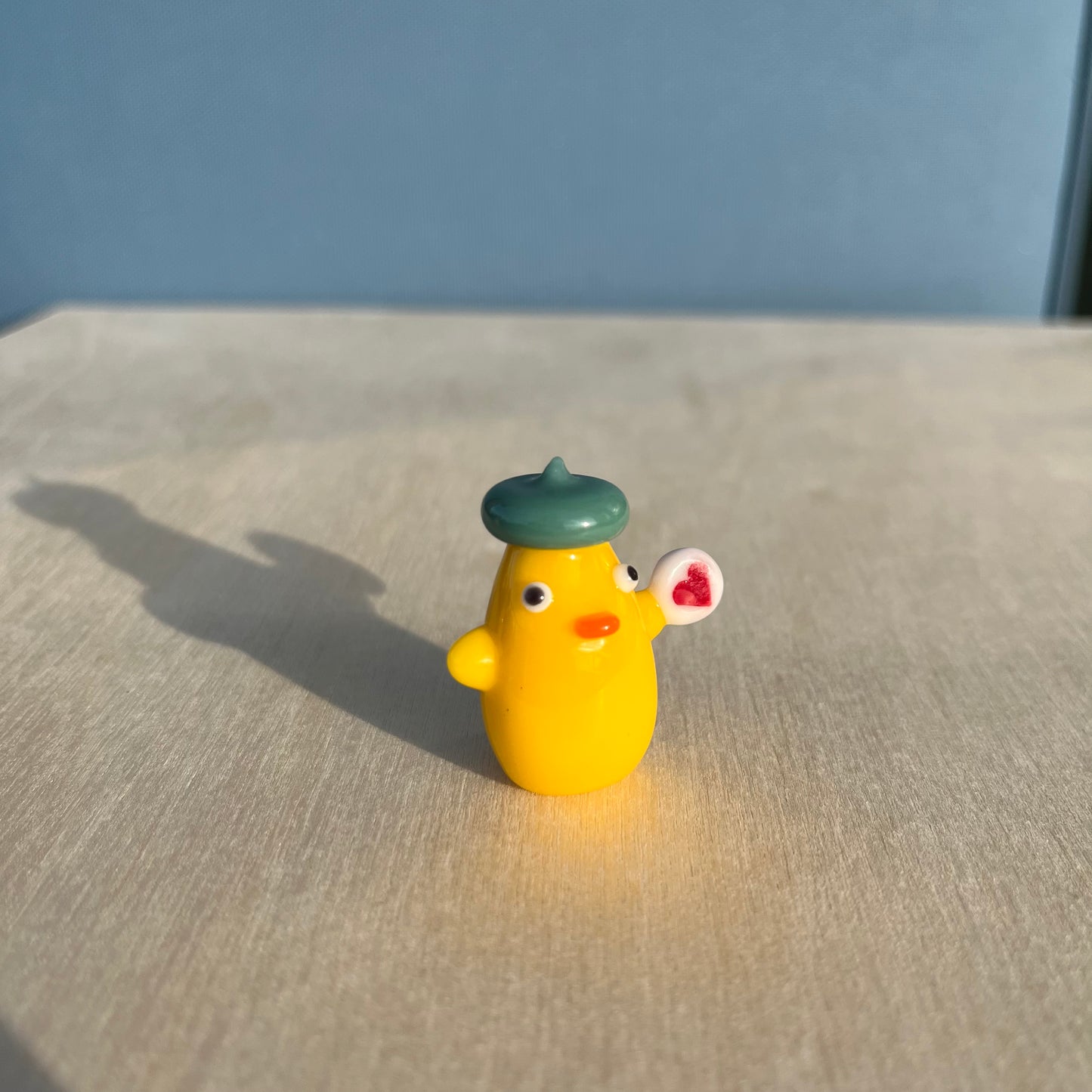 Walmot Glass x Jackie's Glass Collab: Ducks with Heart Cookies