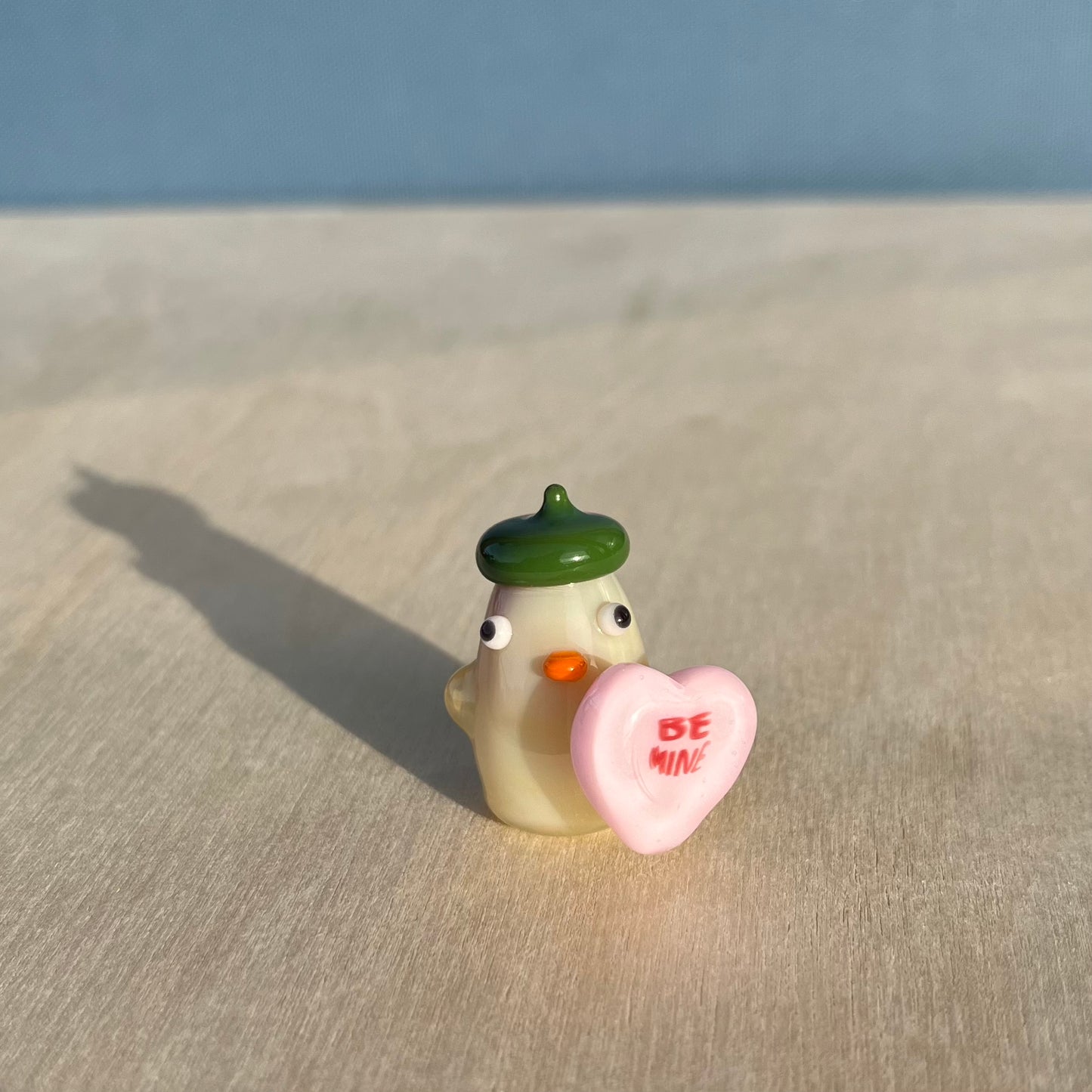 Swan Glass x Jackie's Glass Collab: "BE MINE" Conversation Heart Candy Ducks