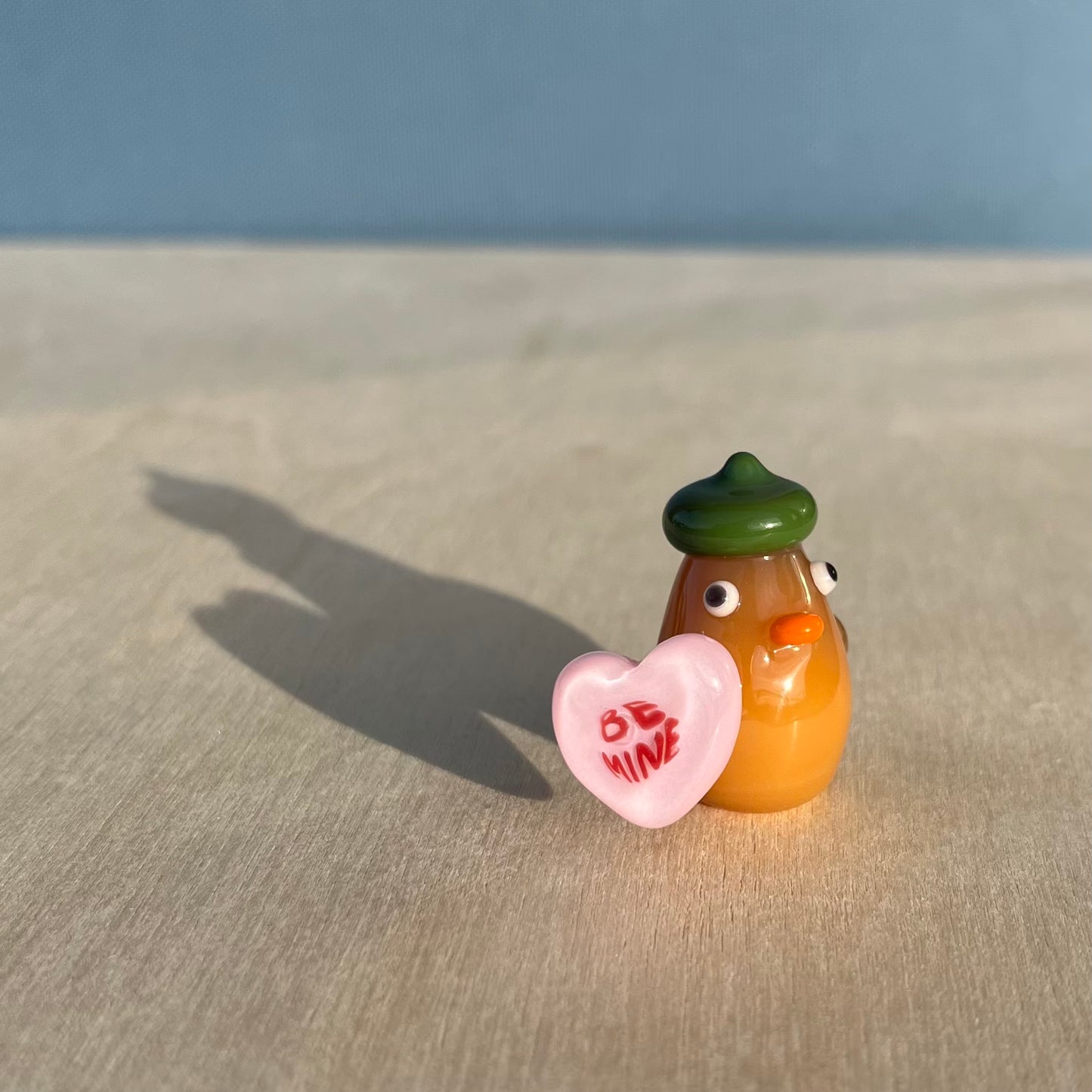 Swan Glass x Jackie's Glass Collab: "BE MINE" Conversation Heart Candy Ducks