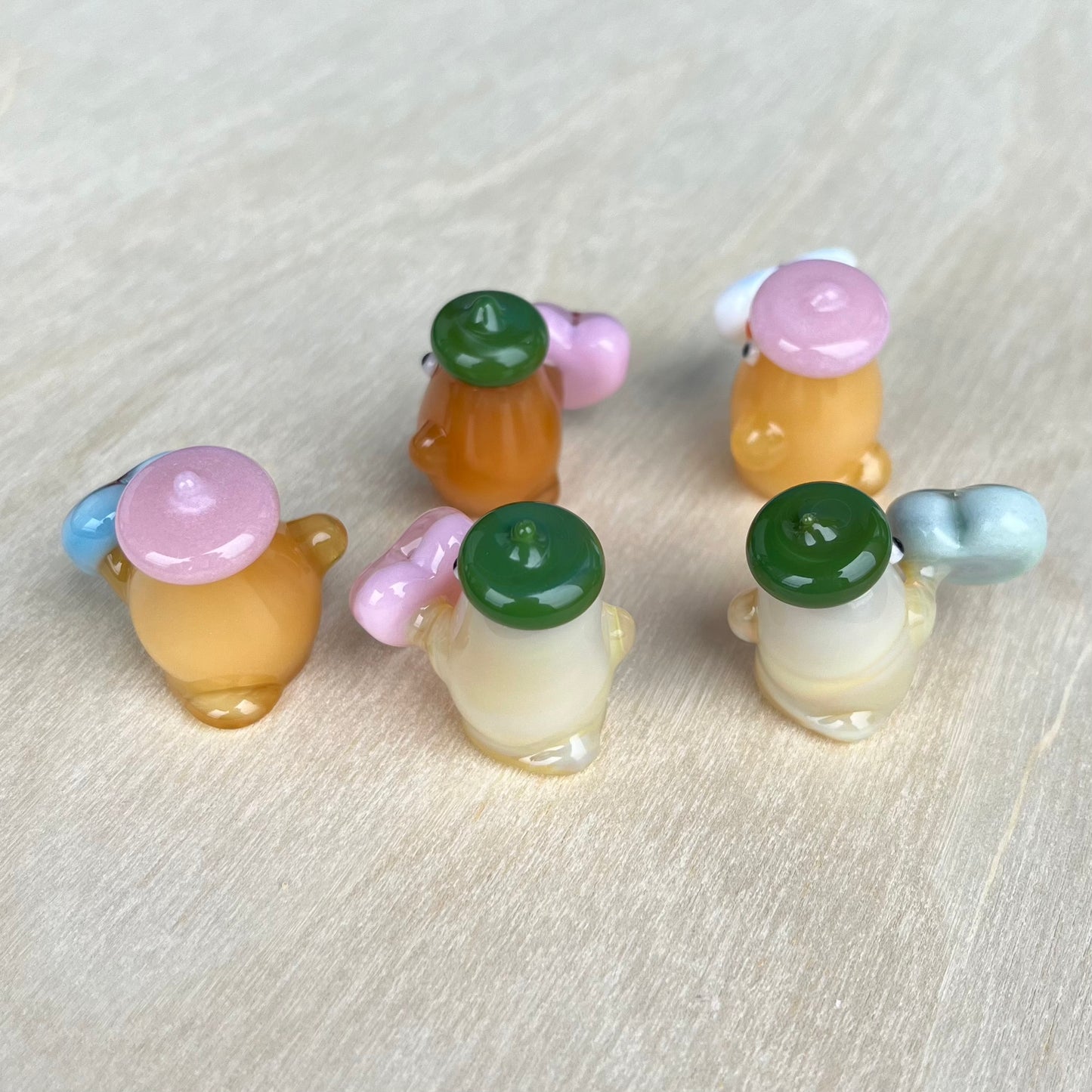 Swan Glass x Jackie's Glass Collab: "BE MINE" Conversation Heart Candy Ducks